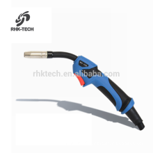High quaity gas cooled 15AK MIG/MAG gold welding torch